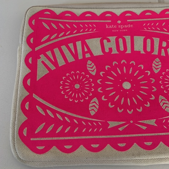 KATE SPADE Viva Colores Colorful Red and Pink iPad Tablet Case - Picture 3 of 16